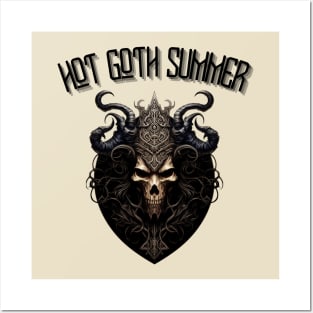 Hot Goth Summer Posters and Art